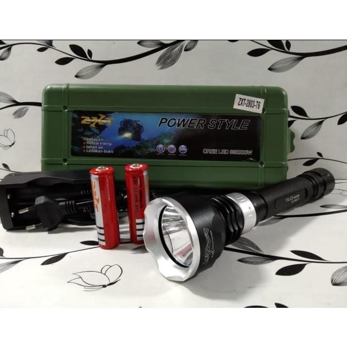 Promo Senter Selam Led Zxt-2803 T6 Cahaya Terang Promo