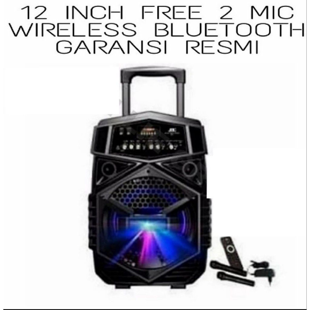 Speaker Portabel Meeting 12 inch JDL QV12 Bluetooth Original