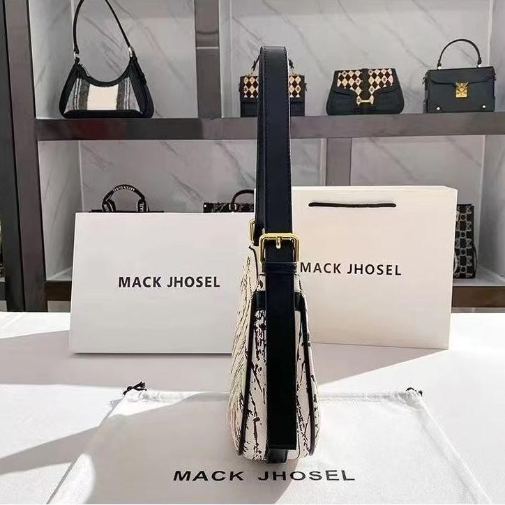 [Kecil Gz 6271 Tas Bahu Wanita Kulit Tas Jinjing Multifungsi Baguette Shoulder Bag Si-19