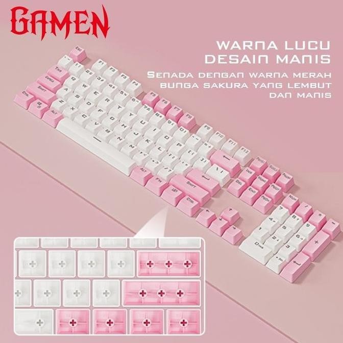 Gamen GMK01 / GMK-01 Keycaps Mechanical Keyboard PBT
