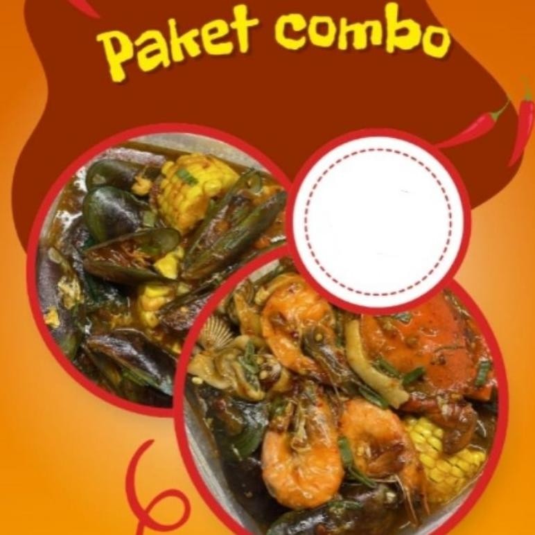 

TERLARIS Seafood Combo Saus Padang | Makanan Matang | Seafood 73n by Sambal Bunda Queen Siap kirim