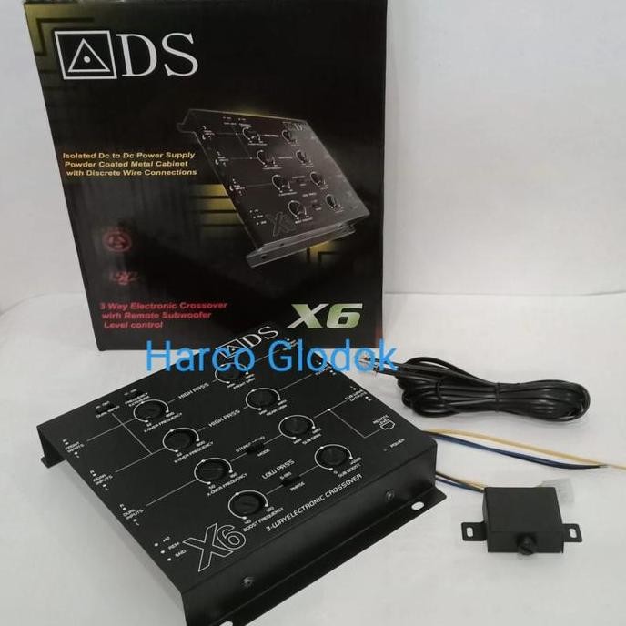 Promo Crossover aktif ADS X6 Crossover mobil 3 way COD