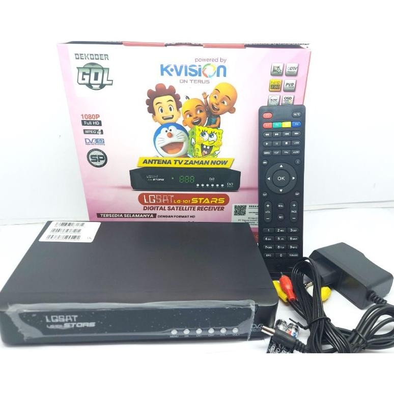 ''Terlaris" Receiver Lgsat Stars. Lg-101 Lg Sat Stars Gol Murah