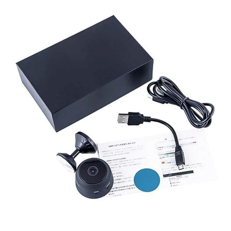 Taffware Mini Wifi Ip Camera Cctv 1080P - A9 Kamera Cctv Wifi Kamera Pengintai Cctv Mini Cctv Rechar