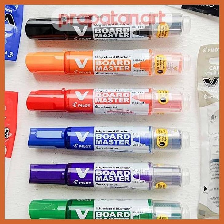 

(ATK) PILOT WHITE BOARD MARKER V BOARD MASTER REFILL | SPIDOL PAPAN TULIS ALAT TULIS LUKIS SEKOLAH KULIAH GAMBAR KANTOR