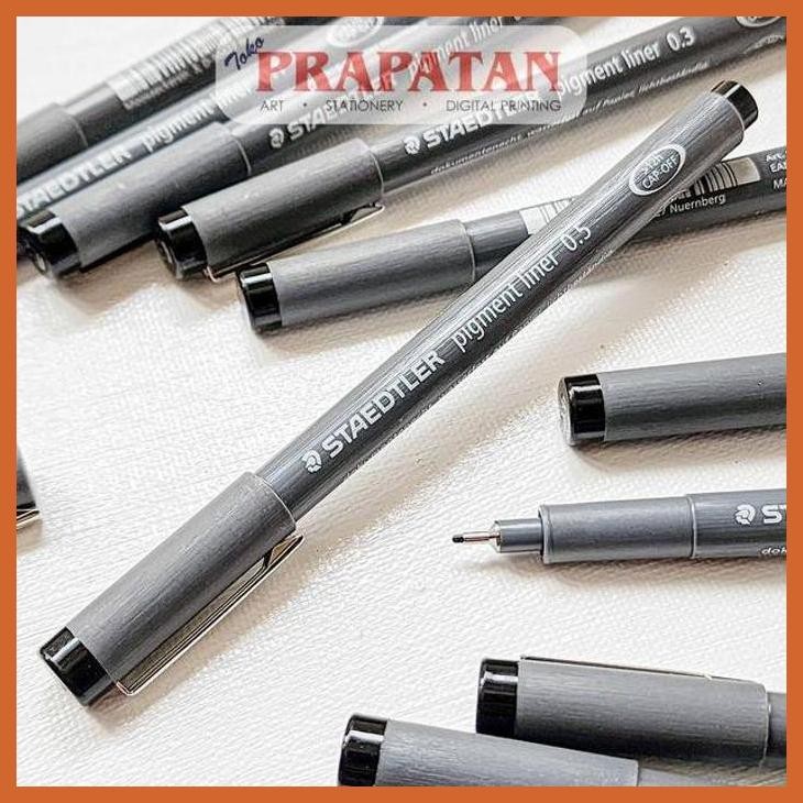 

(ATK) STAEDTLER PIGMENT LINER DRAWING PEN | PENA GAMBAR ALAT TULIS LUKIS SEKOLAH KULIAH GAMBAR KANTOR
