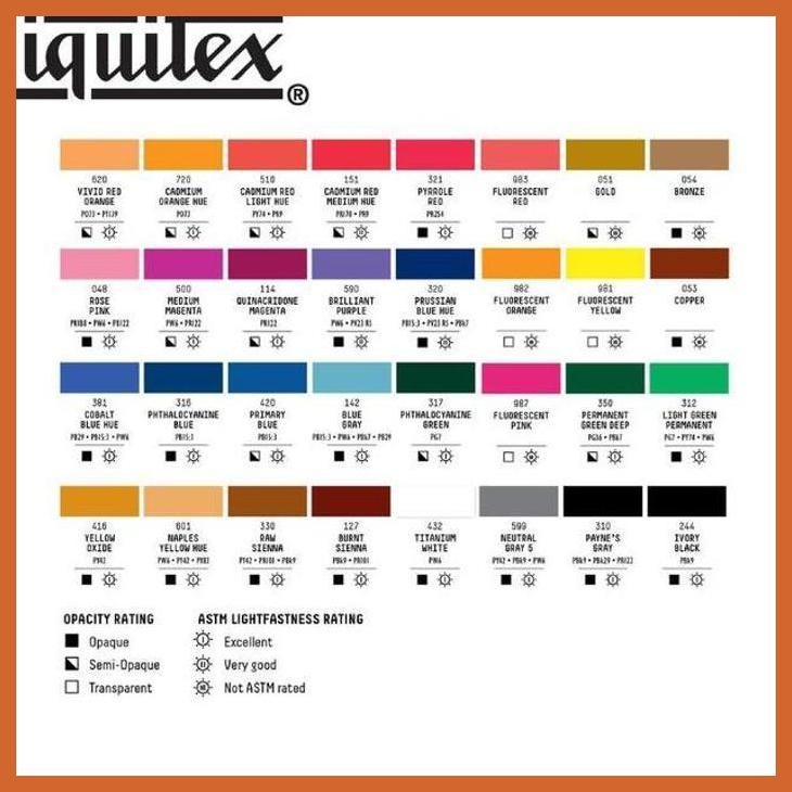 

(ATK) CAT AKRILIK LIQUITEX 118ML | LIQUITEX ACRYLIC PART 2 ALAT TULIS LUKIS SEKOLAH KULIAH GAMBAR KANTOR