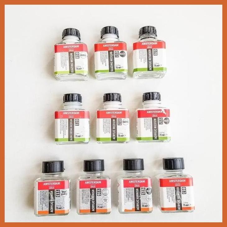 

(ATK) AMSTERDAM ACRYLIC VARNISH/MEDIUM/AUXILIARIES 75ML ALAT TULIS LUKIS SEKOLAH KULIAH GAMBAR KANTOR