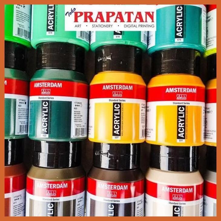 

(ATK) CAT AKRILIK AMSTERDAM 500ML | AMSTERDAM ACRYLIC PART 4 ALAT TULIS LUKIS SEKOLAH KULIAH GAMBAR KANTOR