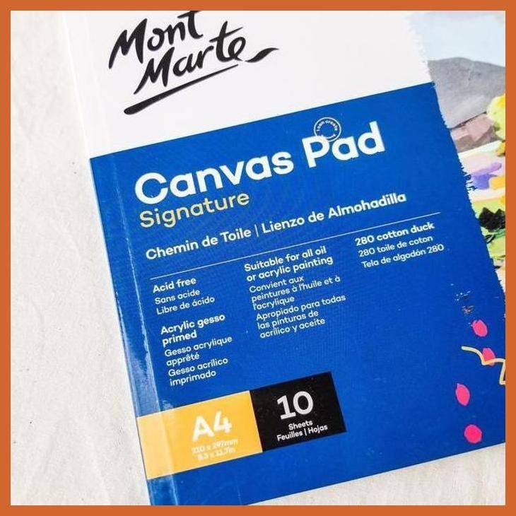 

(ATK) MONT MARTE CANVAS PAD | BUKU CAT AKRILIK ALAT TULIS LUKIS SEKOLAH KULIAH GAMBAR KANTOR