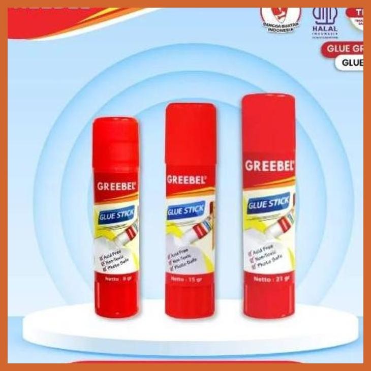 

(ATK) GREEBEL GLUE STICK 8-21GR | LEM STIK KERTAS ALAT TULIS LUKIS SEKOLAH KULIAH GAMBAR KANTOR