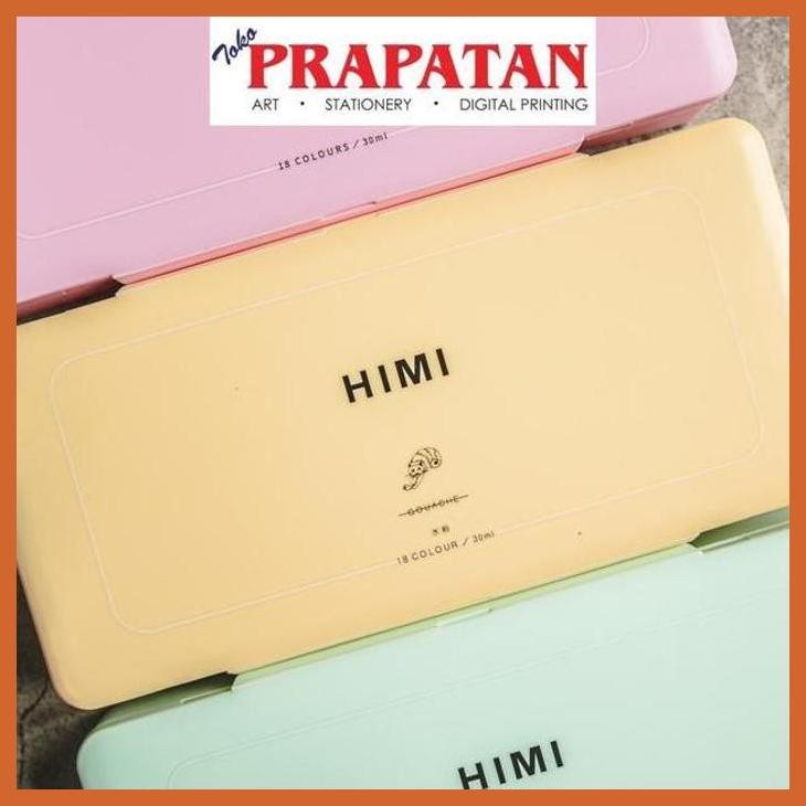 

(ATK) MIYA HIMI GOUACHE18 WARNA 30 ML ALAT TULIS LUKIS SEKOLAH KULIAH GAMBAR KANTOR
