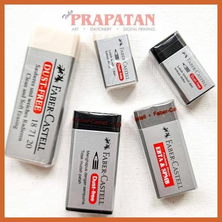 

(ATK) PENGHAPUS FABER CASTELL ERASER DUST FREE | SETIP ALAT TULIS LUKIS SEKOLAH KULIAH GAMBAR KANTOR