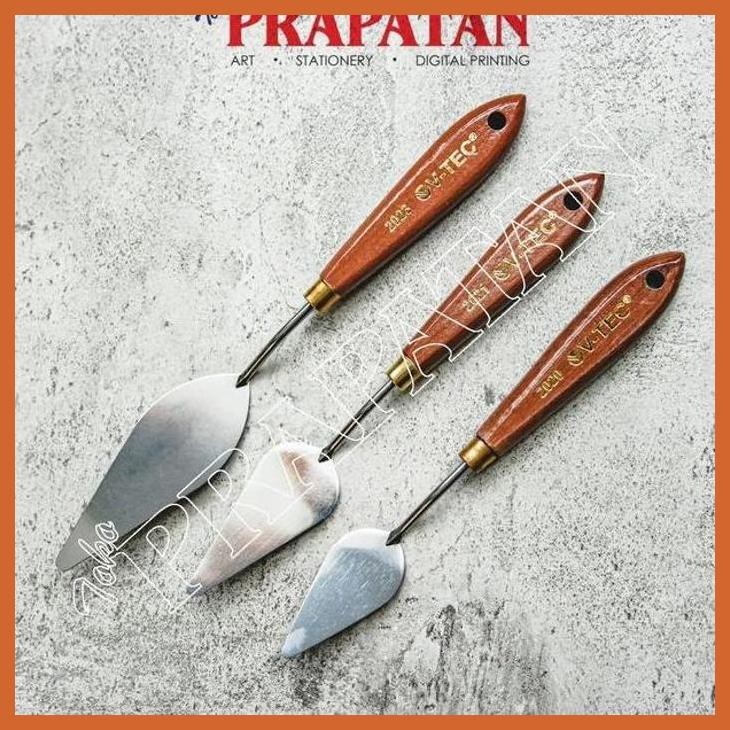 

(ATK) PISAU PALET LUKIS V-TEC PER PC / PAINTING KNIFE / PALETTE KNIFE ALAT TULIS LUKIS SEKOLAH KULIAH GAMBAR KANTOR