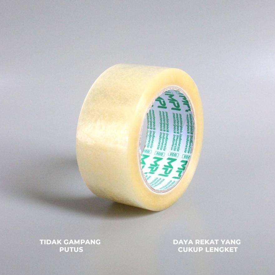 

Lakban Bening - Lakban Cokelat MPI Ekomonis 45mm x 100 Yard