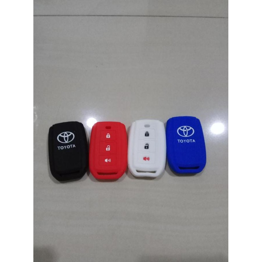 DR222>> Sarung Kondom Silikon Kunci Remote Toyota Etios Valco