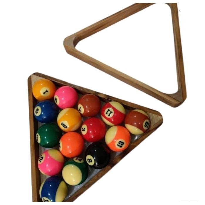 [Kecil Kayu Segitiga Billiard / Segitiga Billiard Kayu / Segitiga Kayu Billiard / Triangle Rack Bill