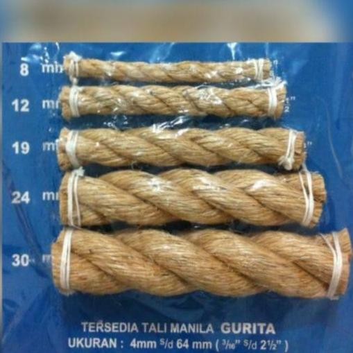 

Tali Tambang Kapal / Manila, Size 4Mm X 220 Meter