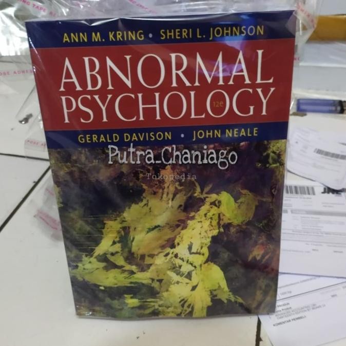 Heatshrin Buku Abnormal Psychology 12Th Edition By Gerald Davison Set-28
