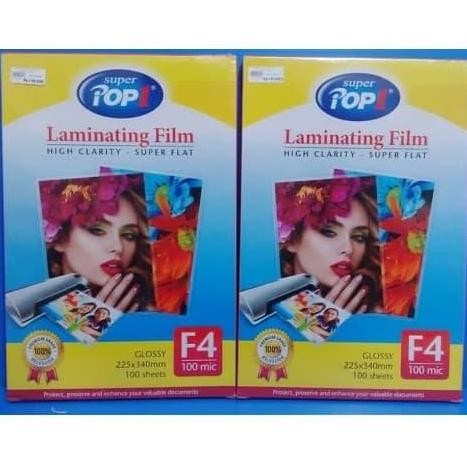 

''Terlaris" Plastik Laminating F4 Murah