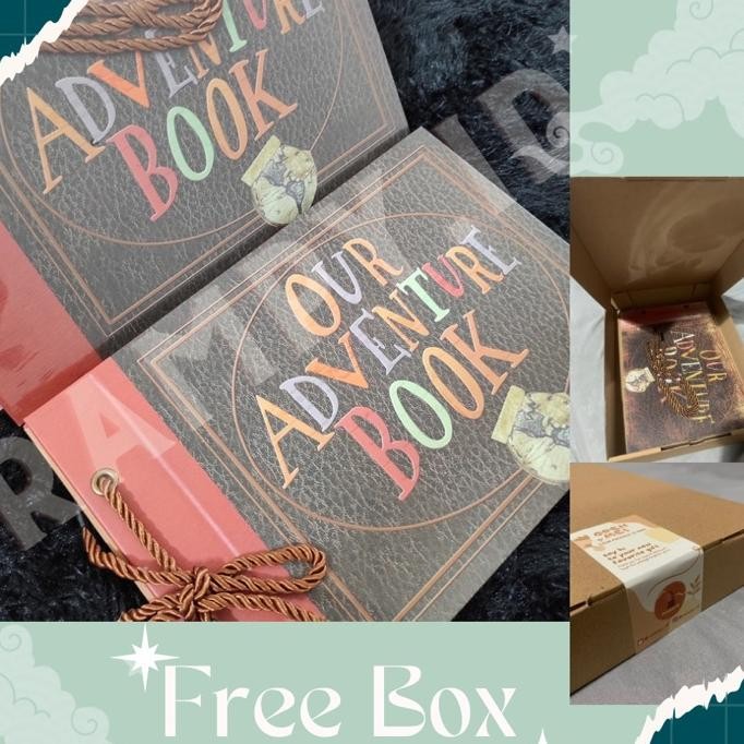 Scrapbook Our Adventure Book Film Up Album Foto