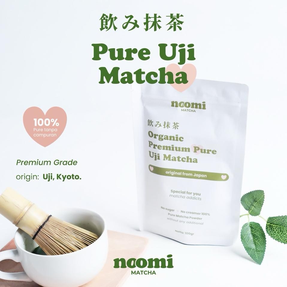 

Noomimatcha Pure Matcha Powder Grade 100Gr Noomi Matcha Pure Matcha No Additional.