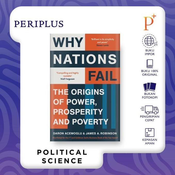 Why Nations Fail by Daron Acemoglu - 9781846684302