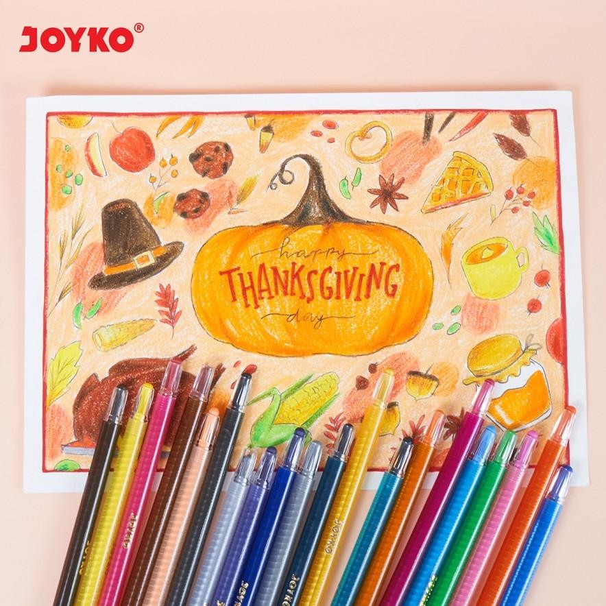 

Bf888S Krayon Putar Twist Crayon Joyko Twcr - Twcr-12S-12Wrna Up15