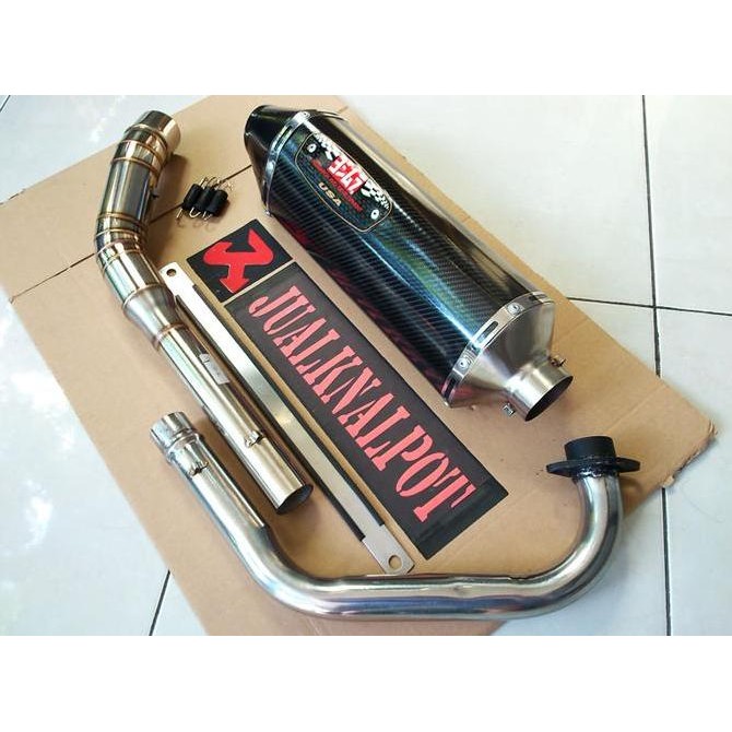 Knalpot R15 / Yamaha YZF-R15 Yoshimura R77 Carbon Full System Original