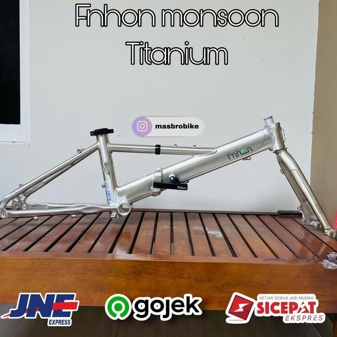 FNHON FRAME SET MONSOON NEW PLUS HANDLEPOST ORIGINAL DAN TERPERCAYA