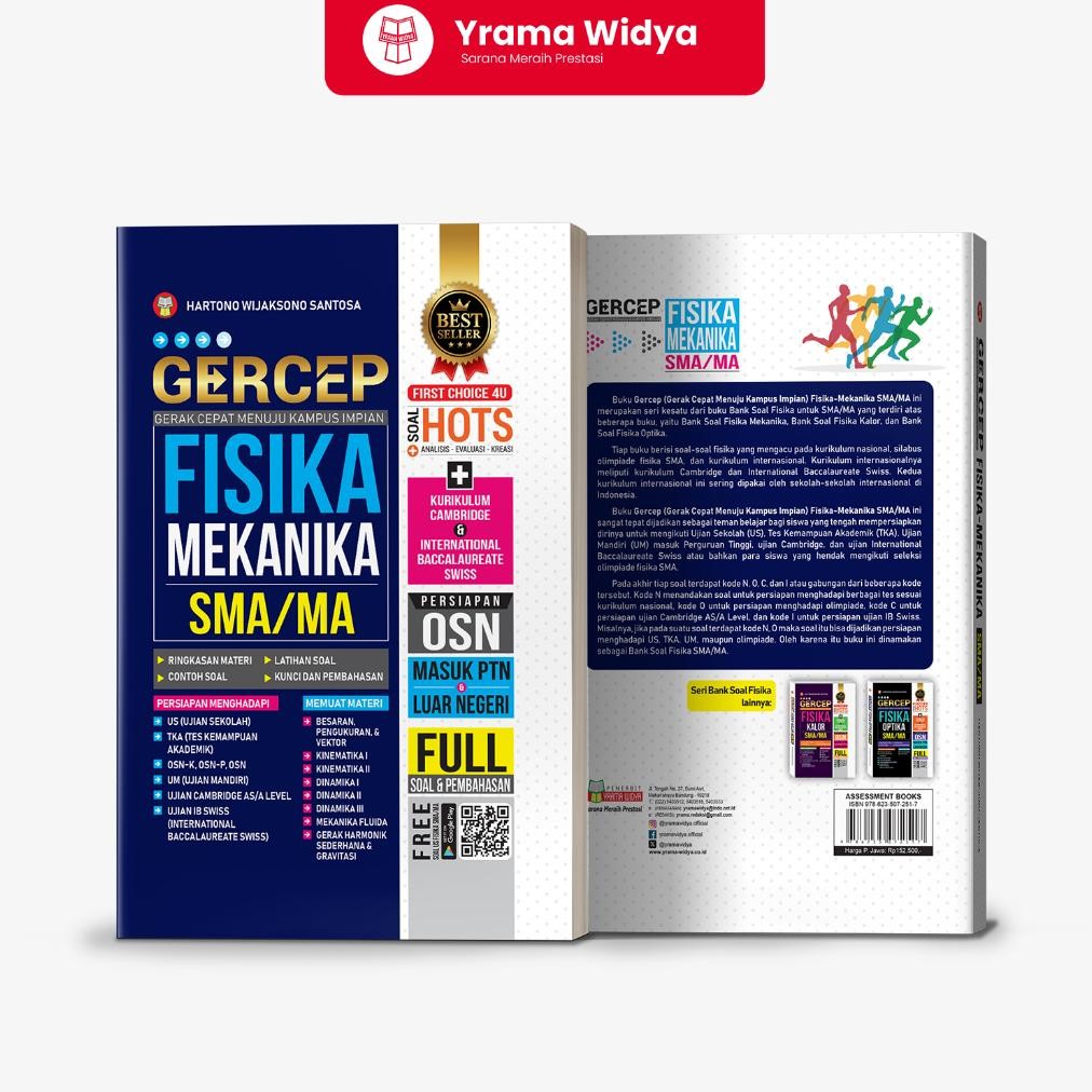 Premium Yrama Widya - Buku Gercep Fisika-Mekanika Sma/Ma Premium