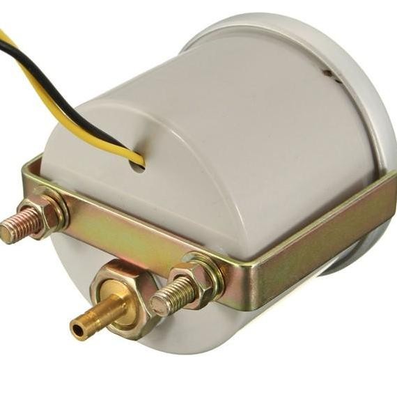 Ori 52mm Turbo Boost Gauge Meter Carbon Fiber Pod Smoke Face Original