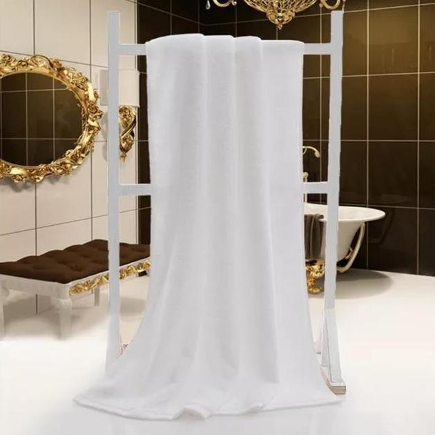 Handuk Hotel Putih Luxury full cotton 600 GSM uk besar benang 20s/2