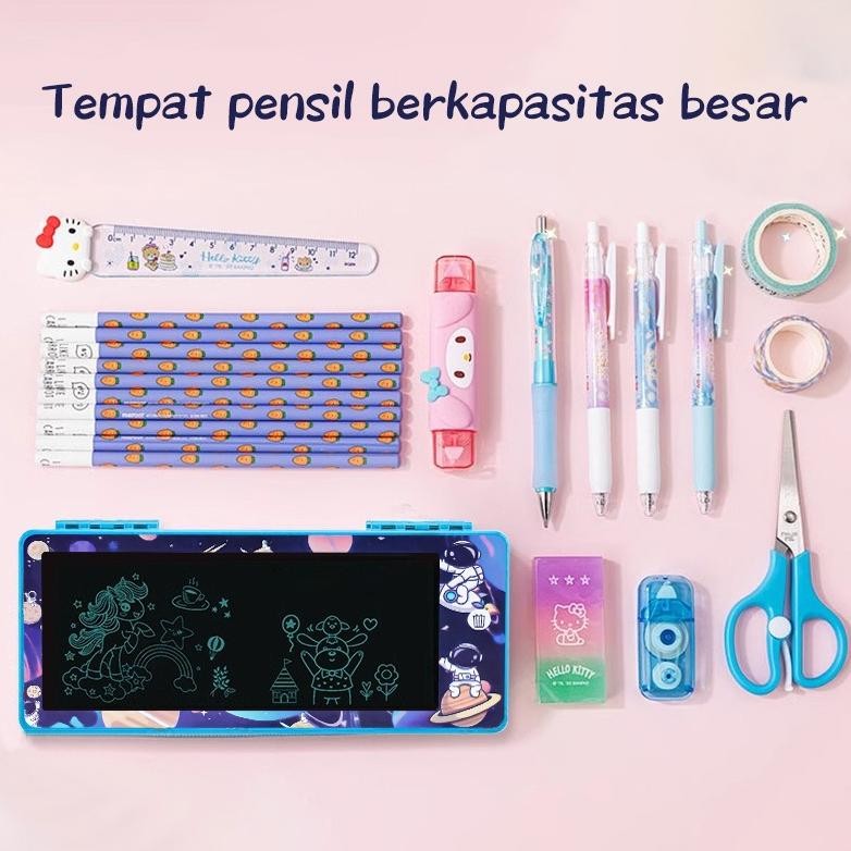 

Ct_C1077 [Ready] Aimilo Drawing Box Kotak Pensil Aesthetic Dengan Papan Coret Tempat Pensil Anak Laki Laki Waterproof Kotak Pensil Anak Perempuan Adi-67