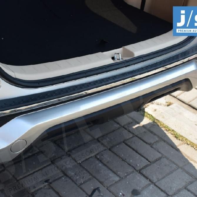 PROMO DISKON - SILLPLATE BELAKANG XPANDER CROSS 2020 REAR SCUFF PLATE BLACK JSL