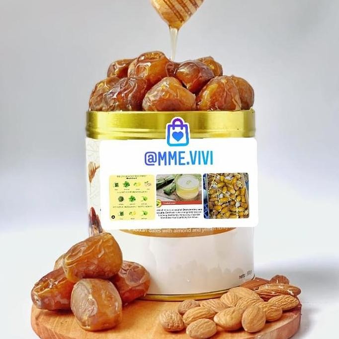 

kurma almond berlapis Madu yaman