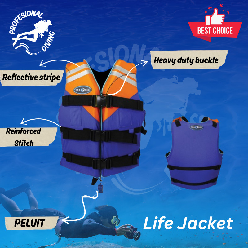 Life Jacket Pelampung Fishing Seabee