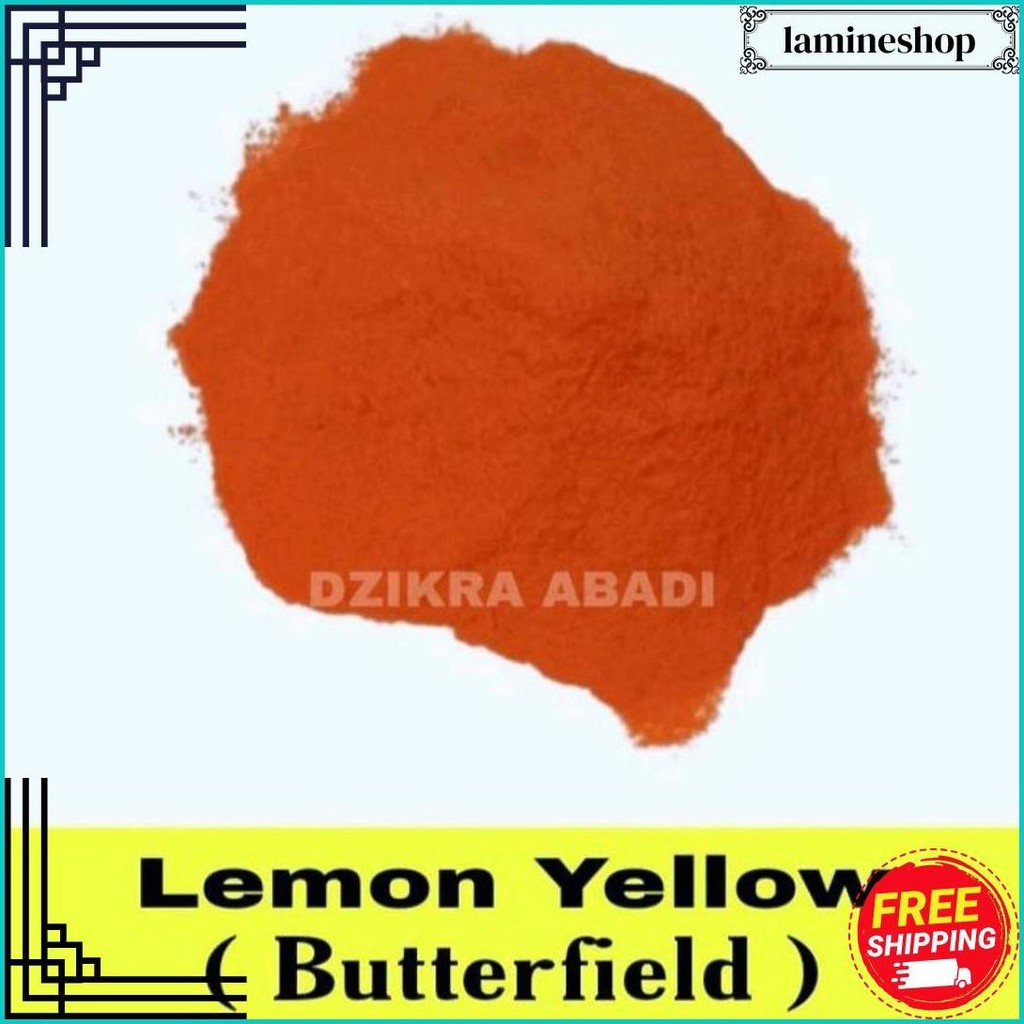 

Pewarna Makanan Bubuk Lemon Yellow Kuning ( Butterfield ) 500 Gr Termurah Banget