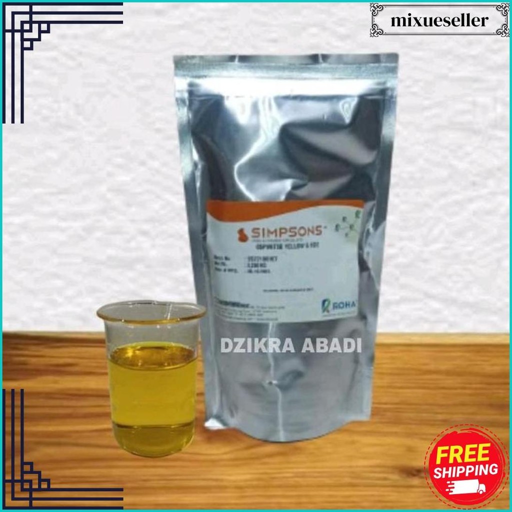 

Pewarna Minyak Kuning Ospiritso Yellow G 1603 5 Gr Terlaris