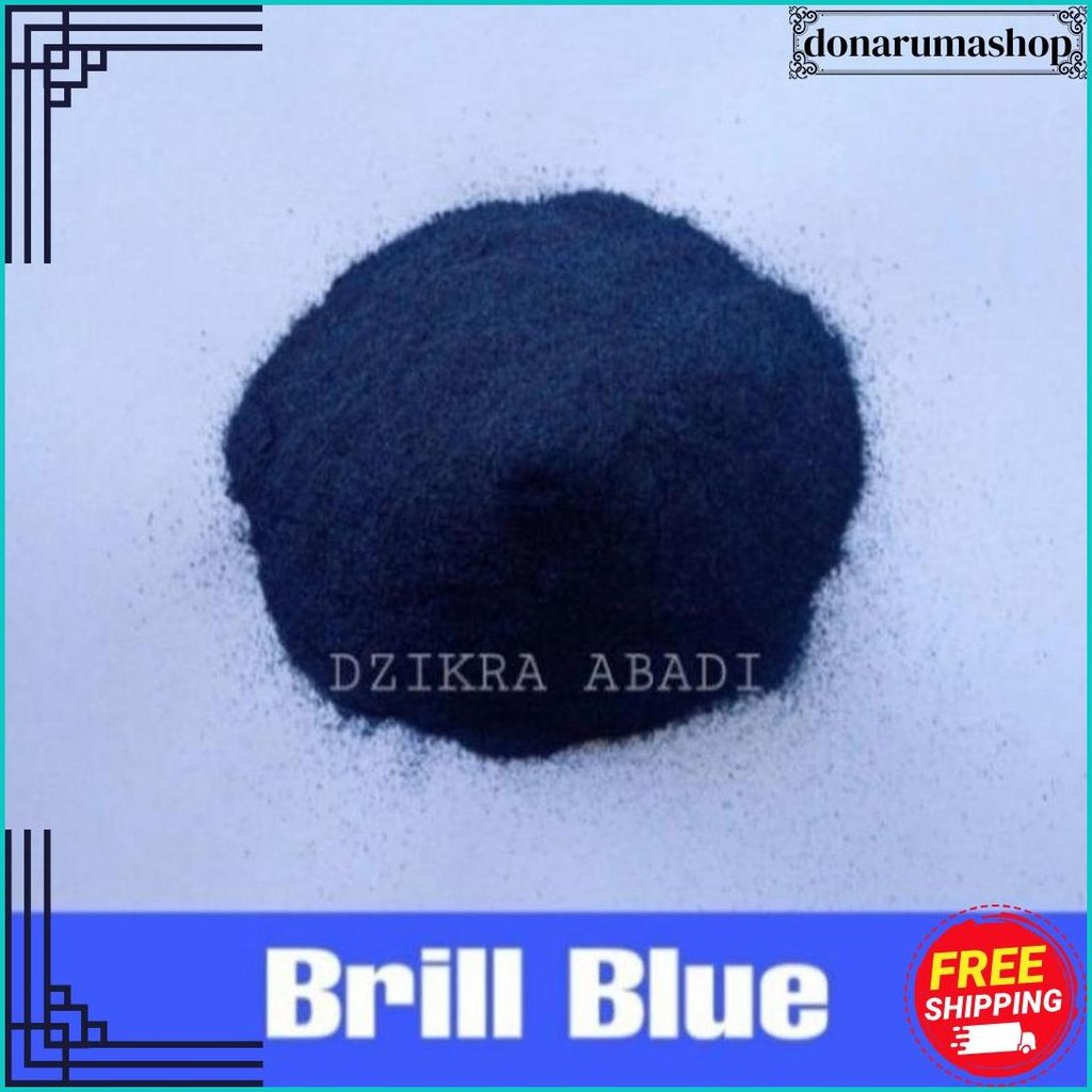 

Pewarna Makanan Bubuk Brill Blue Biru 500.Gr Cod