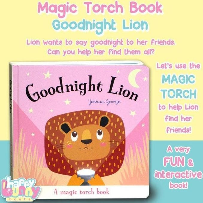 Good Night Lion Board Book (A Magic Torch Book)