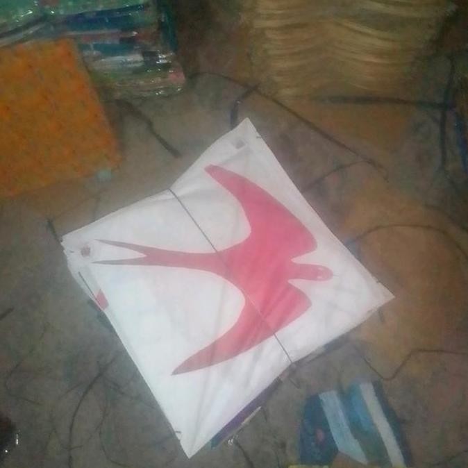 layangan kertas sablon super UK 58 100/pack