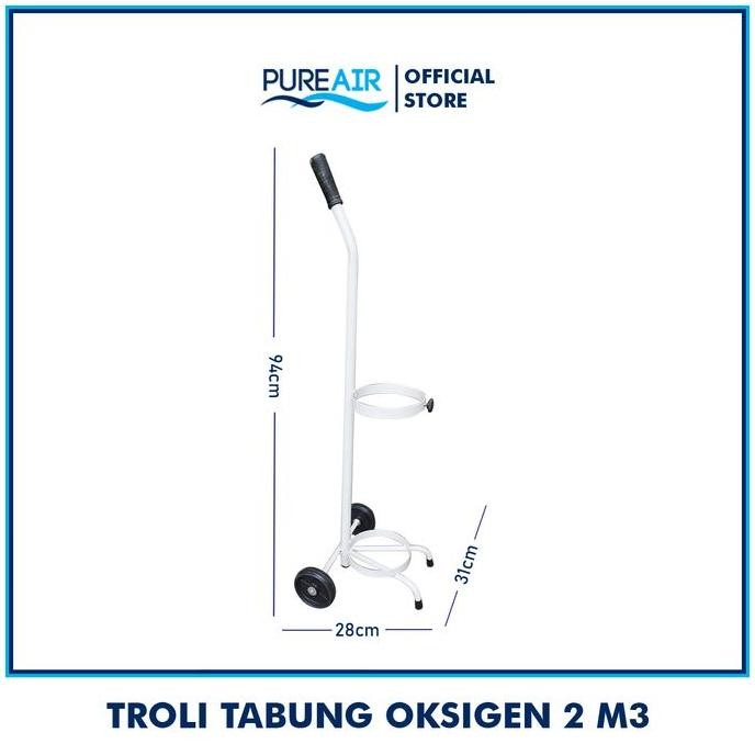 Pureair Troli Oksigen 2m3