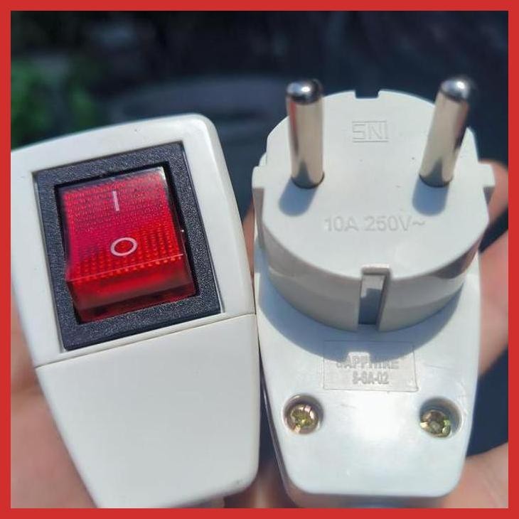 COD SAPPHIRE S-SA-02 STEKER SAKLAR LAMPU ON OFF / COLOKAN LISTRIK ON OFF (LISTRIK LAMPU RUMAH TANGGA
