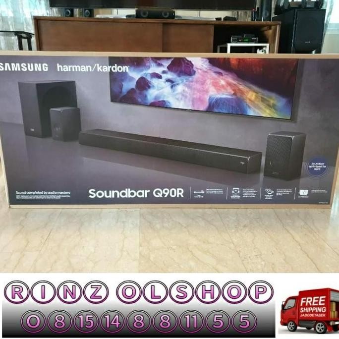 SOUNDBAR SAMSUNG HW-Q90R DOBLY ATMOS HARMAN KARDON Q90R ORIGINAL DAN TERPERCAYA