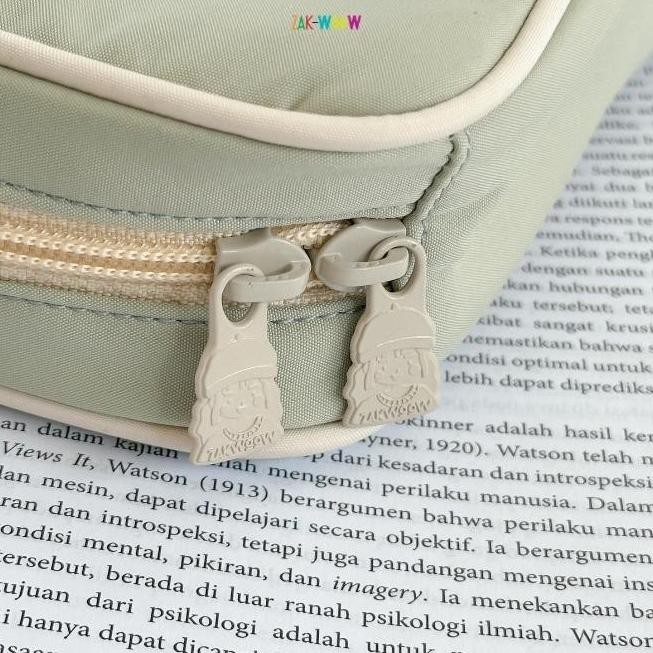 

Cod Zakwoowstyle Aiko Pencil Case Free Pin | Kotak Pensil Gemes Banyak Kantong | Kotak Pensil Lucu Warna Pastel Tu-67