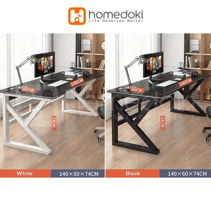 Meja Komputer / Gaming Table/ Meja Belajar / Meja Kerja Meja PC Gaming
