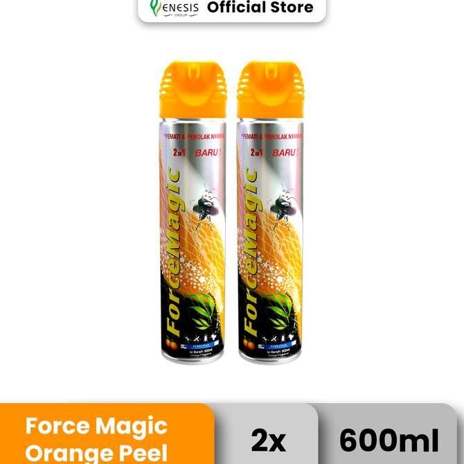 

Force Magic Orange Pop Art 600 Ml - Paket Hemat Isi 2