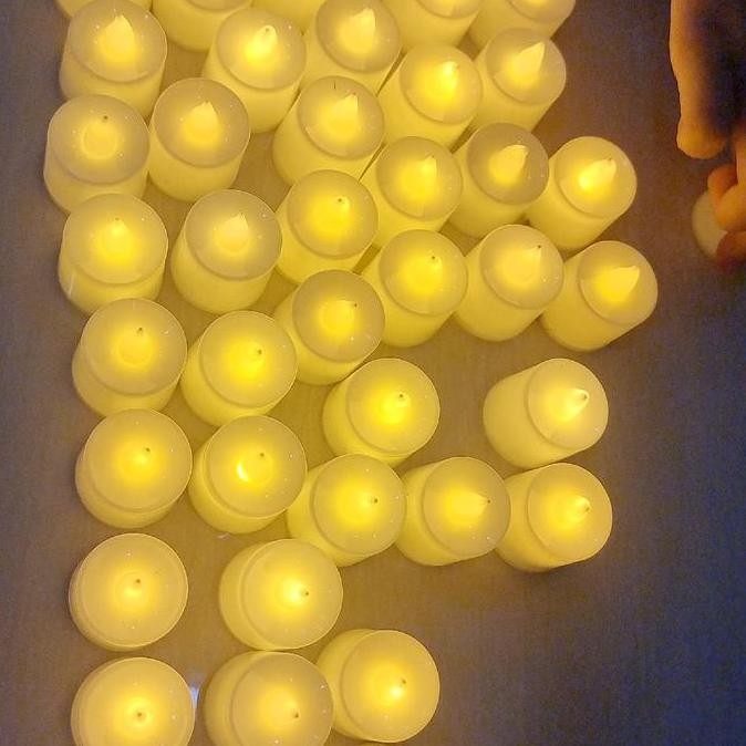 CR - Lilin Led kecil/ Lilin baterai Kecil Lampu TERLARIS