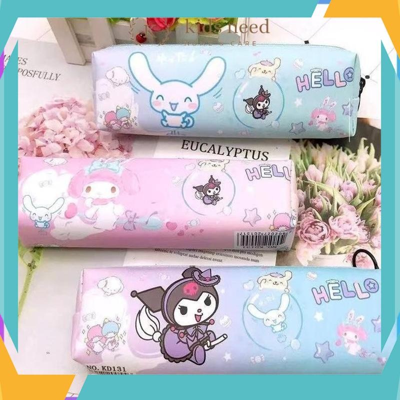 

Terbaik Tempat Pensil Kain Karakter Sanrio Labubu Kotak Pensil Bag Kain Zipper Tepak Mini Pensil Case Dompet Lucu IOL-37